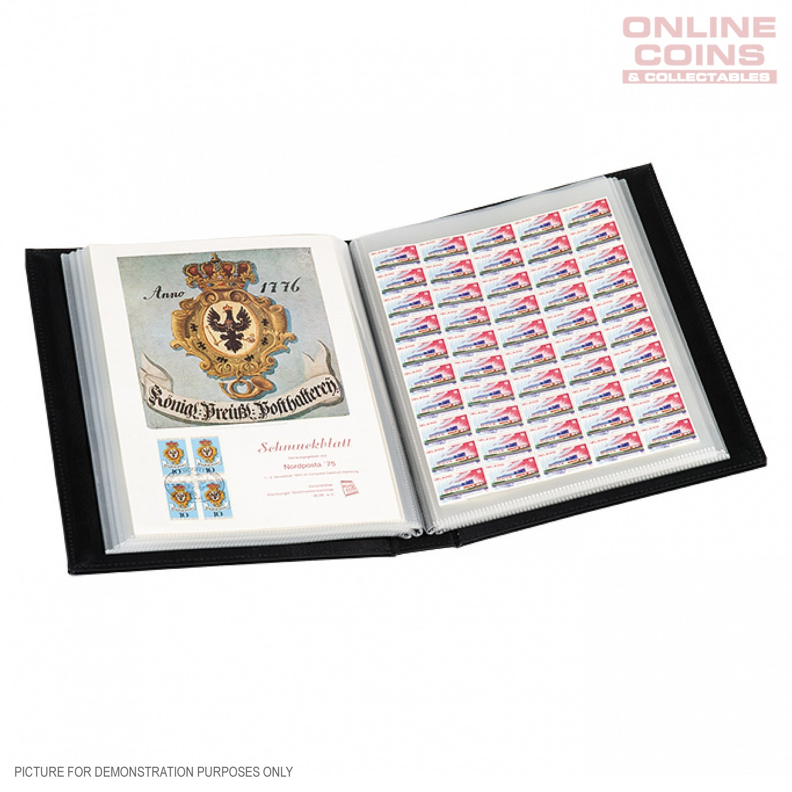 Lighthouse Document Album with 50 Single Pocket Pages, DIN A4